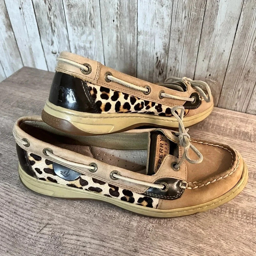 Leopard Sperry Topsiders - Picture 5 of 5